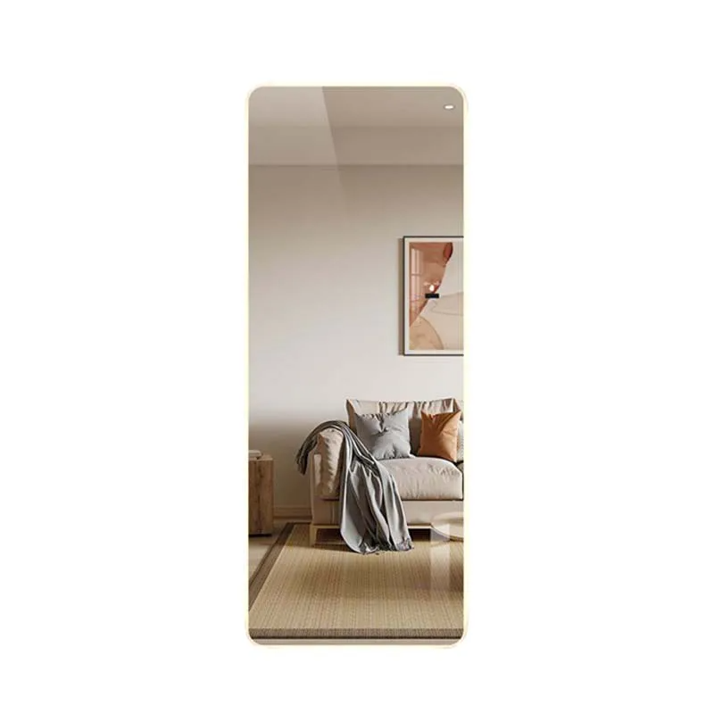 Espejo rectangular con luz LED – 50x160 cm