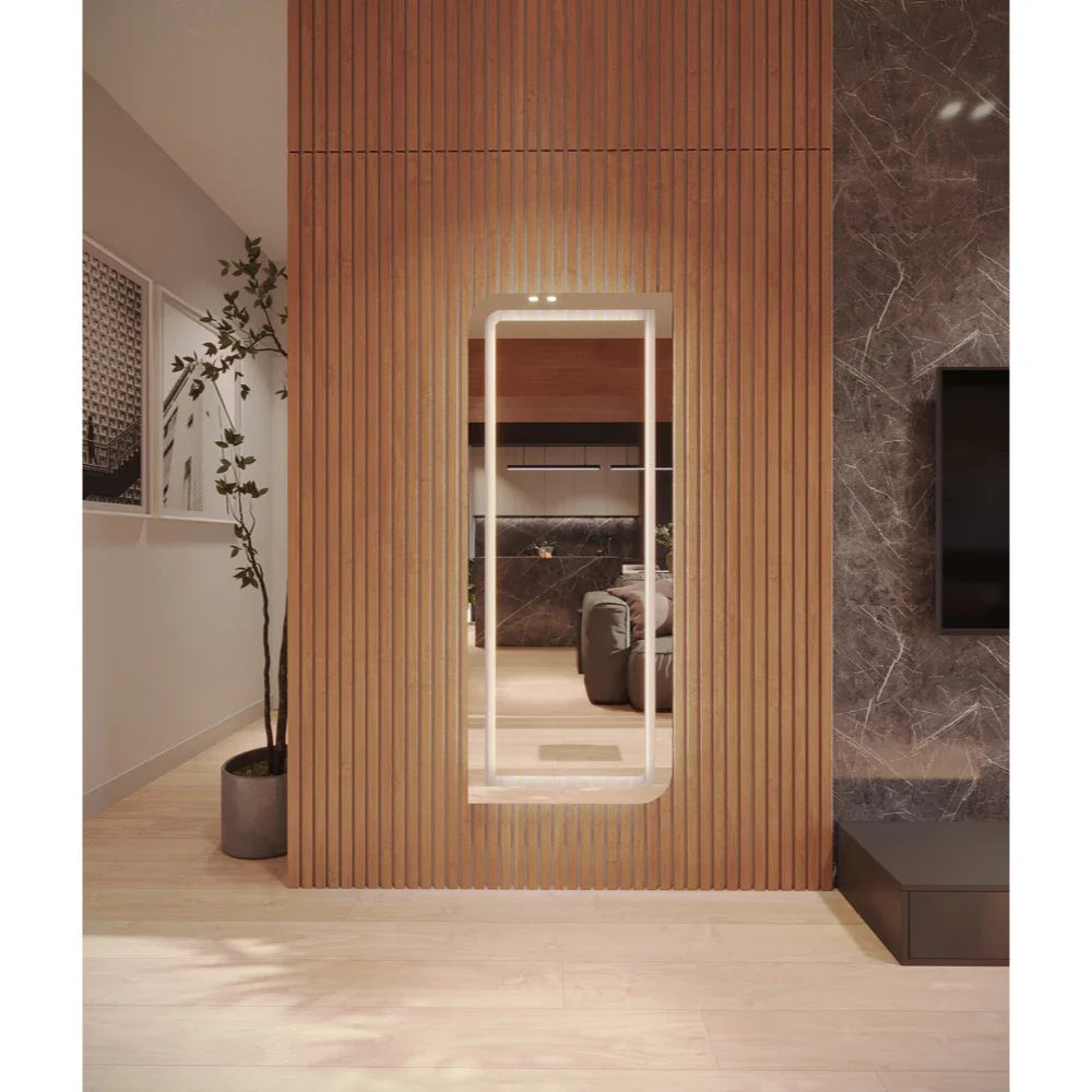 Espejo de cuerpo entero EL24 | 170 x 70 cm Pulido con LED - Liquidación