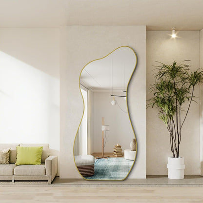 Espejo curvo de cuerpo entero 170x70 cm — REBAJAS