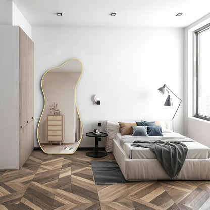 Espejo curvo de cuerpo entero 170x70 cm — REBAJAS