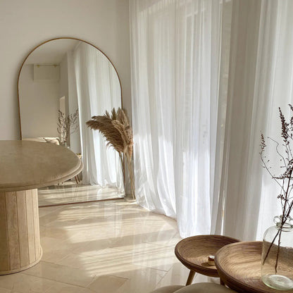 Espejo moderno grande estilo Pinterest con marco dorado (180 x 119 cm) – oferta especial