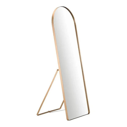 Espejo Pinterest con soporte y marco dorado – ¡REBAJAS!