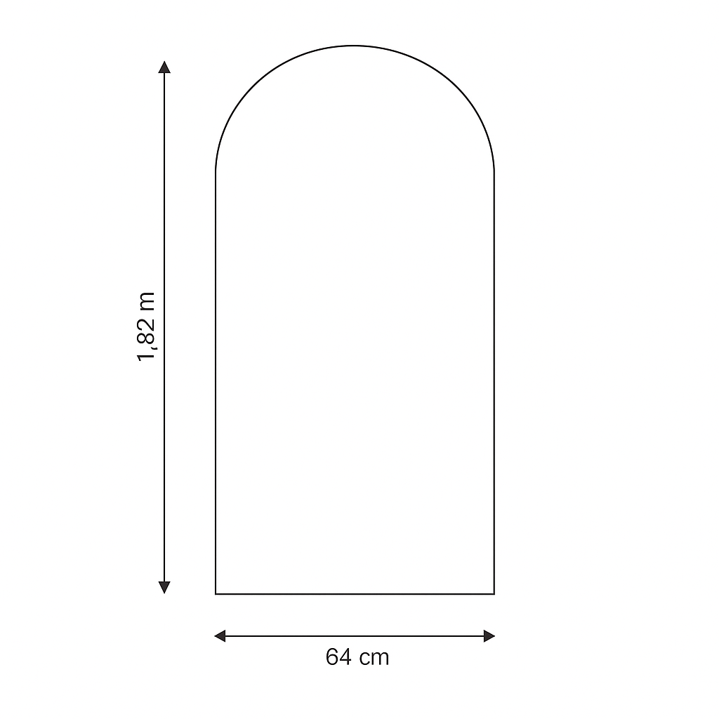 Espejo Pinterest con soporte y marco dorado – ¡REBAJAS!