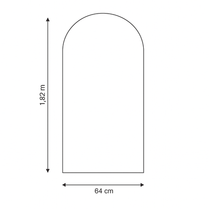 Espejo Pinterest con soporte y marco dorado – ¡REBAJAS!